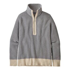 Patagonia Worn Wear Women's Ponderosa Pine 1/4-Zip Drifter Gray Size Small